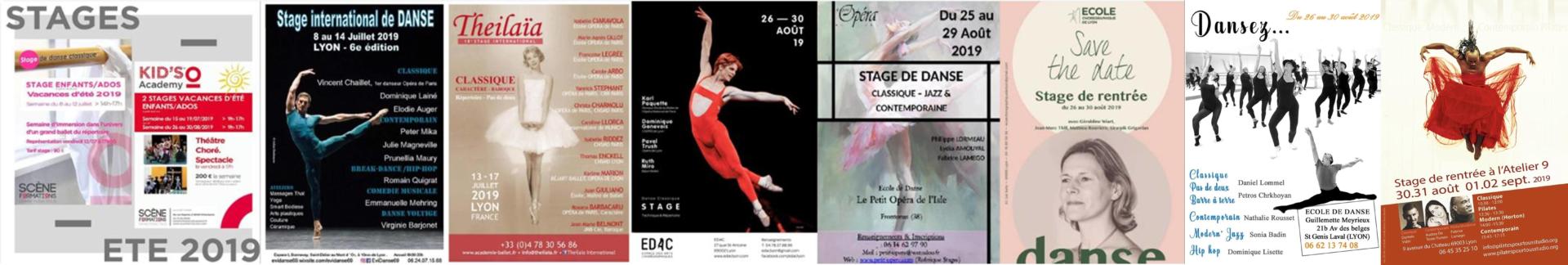 Stages de danse Lyon