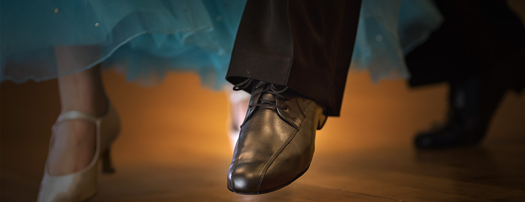 Diamant messieurs chaussures danse